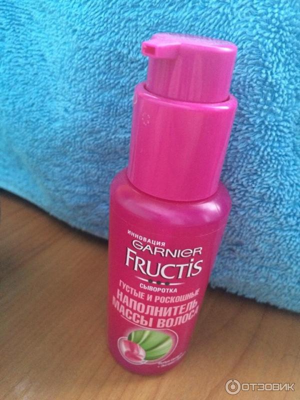 Сыворотка для волос Garnier Fructis Наполнитель массы волоса фото