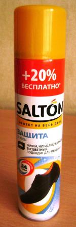 Водоотталкивающее средство Salton "Защита от воды для кожи и ткани" фото