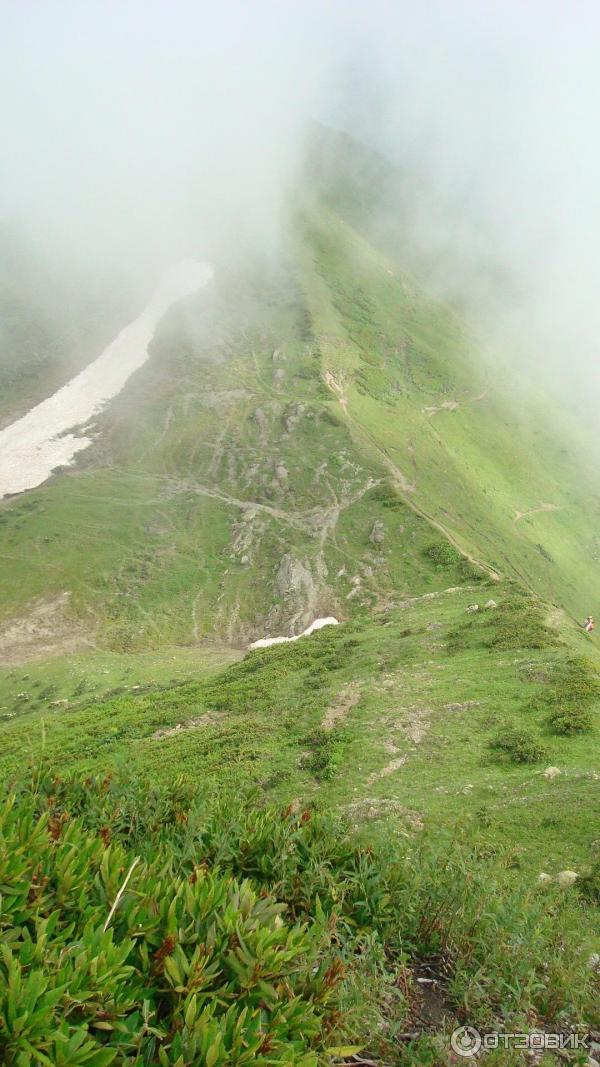 Канатная дорога на хребет гор Аигба (Россия, Красная поляна) фото