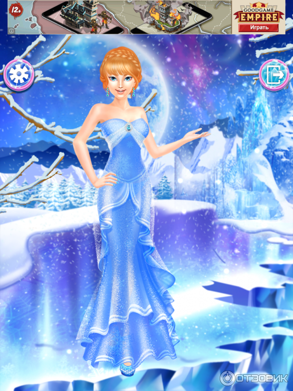 Frozen Ice Queen Salon - игра для iOS фото