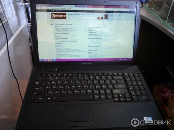 Ноутбук lenovo G550 фото