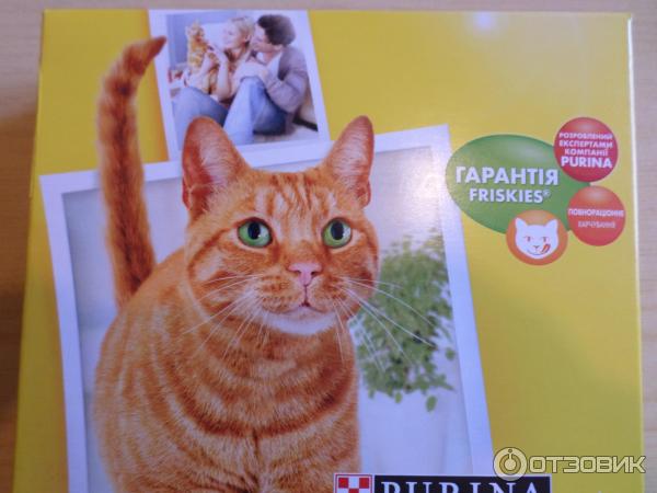 Сухой корм для кошек Friskies фото