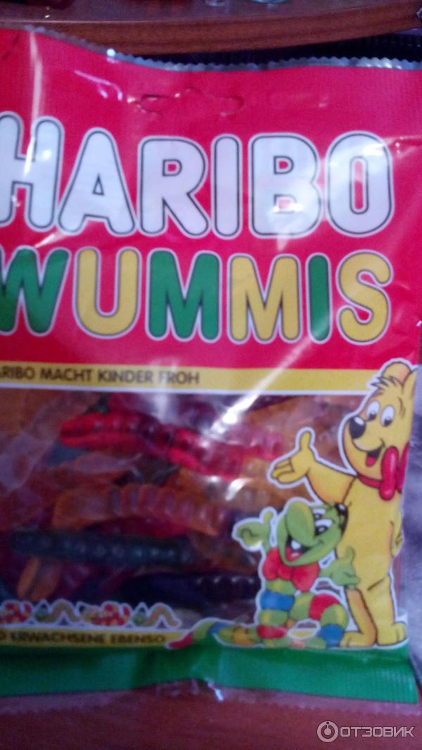 Жевательный мармелад Haribo Червячки фото