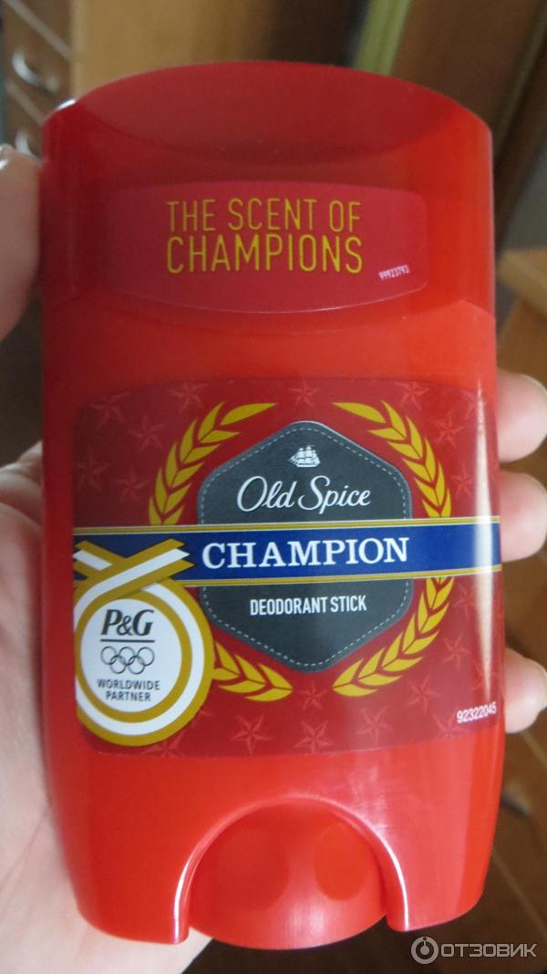 Твердый дезодорант-антиперспирант Old Spice Champion фото