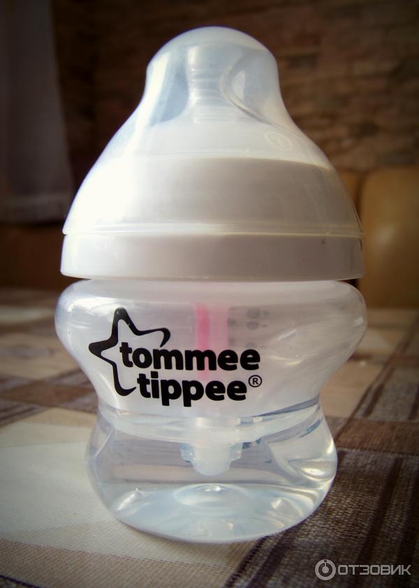 Бутылочка для кормления с термодатчиком Tommee Tippee фото