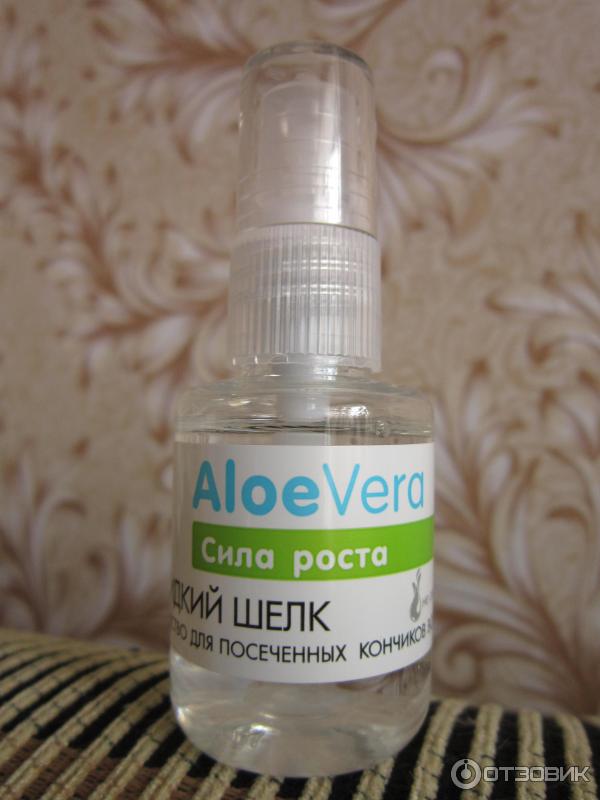 Средство для посеченных кончиков волос Dr. Sante Aloe Vera Жидкий шелк