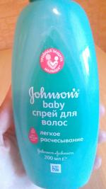 Спрей для волос Johnson's Baby "Легкое расчесывание" фото