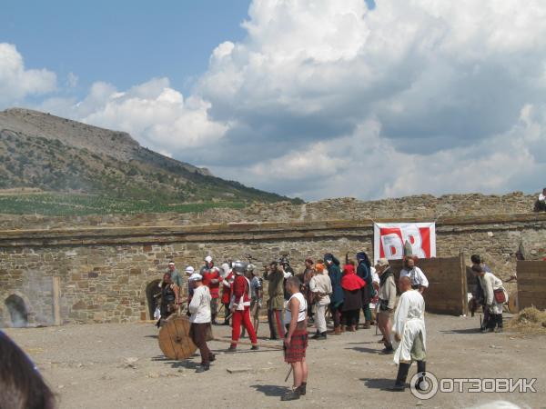 Рыцарский турнир в Генуэзской крепости (Россия, Судак) фото