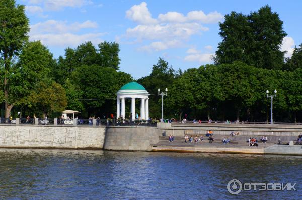 Прогулка на речном трамвайчике по Москве-реке (Россия, Москва) фото