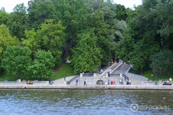 Прогулка на речном трамвайчике по Москве-реке (Россия, Москва) фото