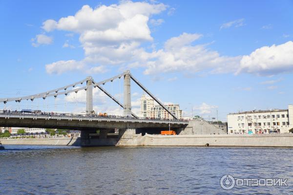 Прогулка на речном трамвайчике по Москве-реке (Россия, Москва) фото