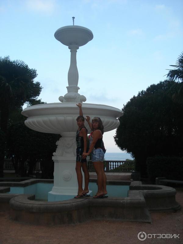 Санаторий Украина на курорте Гаспра (Россия, Крым) фото