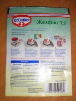 Желирующее вещество Dr.Oetker "Желфикс" фото
