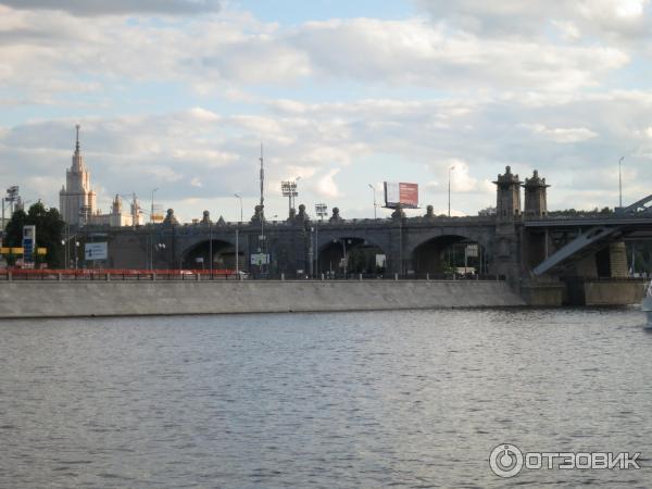 Прогулка на катере по Москве-реке (Россия, Москва) фото