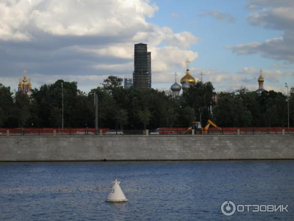 Прогулка на катере по Москве-реке (Россия, Москва) фото