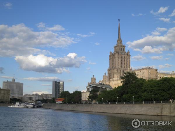 Прогулка на катере по Москве-реке (Россия, Москва) фото