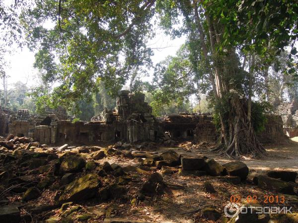 Храм Preah Khan. Камбоджа, Ангкор.