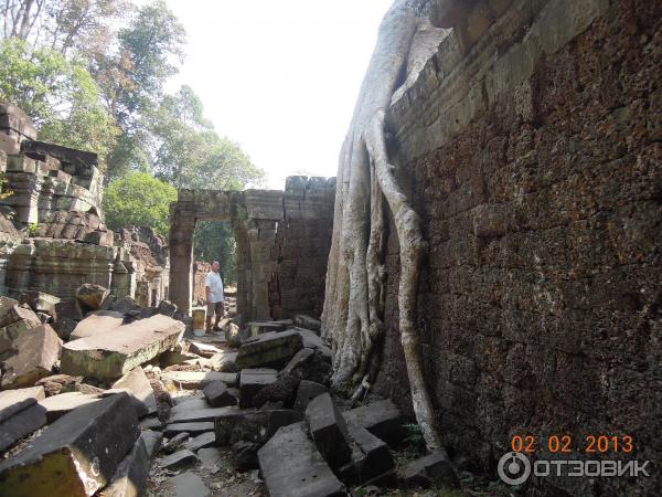 Храм Preah Khan. Камбоджа, Ангкор.