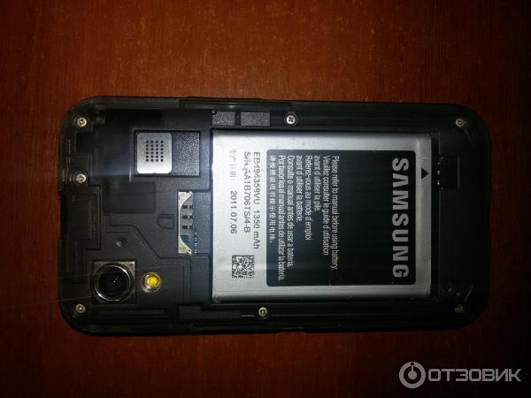 Смартфон Samsung Galaxy ACE GT-S5830 Onyx Black фото