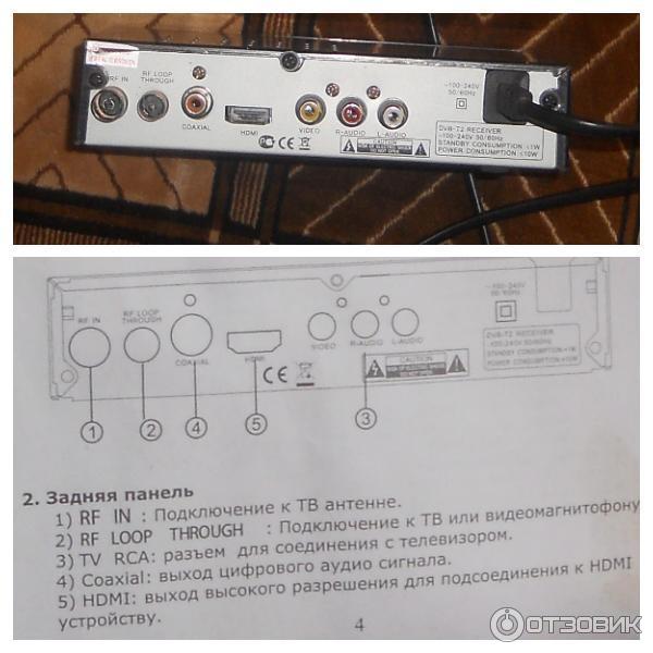 Цифровой телевизионный приемник DC1002HD фото