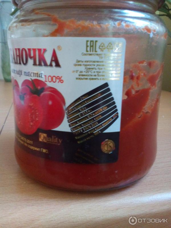 Томатная паста Кубаночка фото