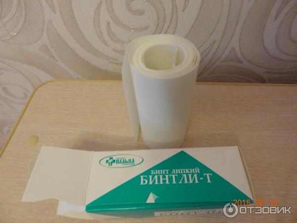 Липкий бинт Пальма Бинтли-М фото