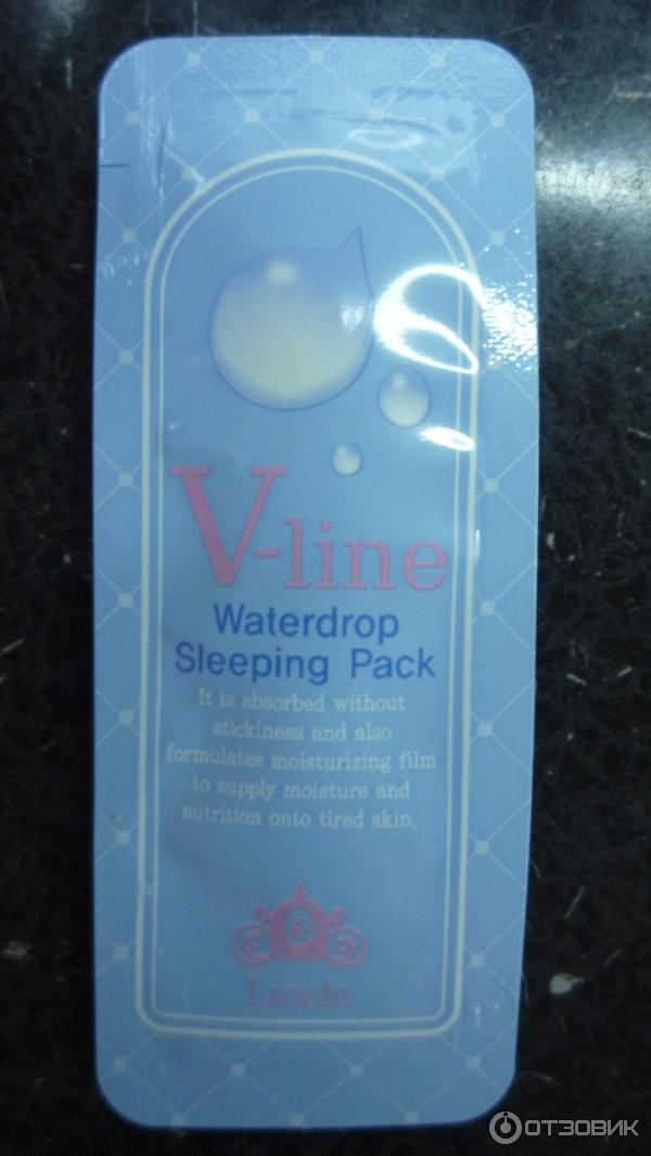 Ночная маска для лица Lioele Waterdrop Sleeping Pack фото