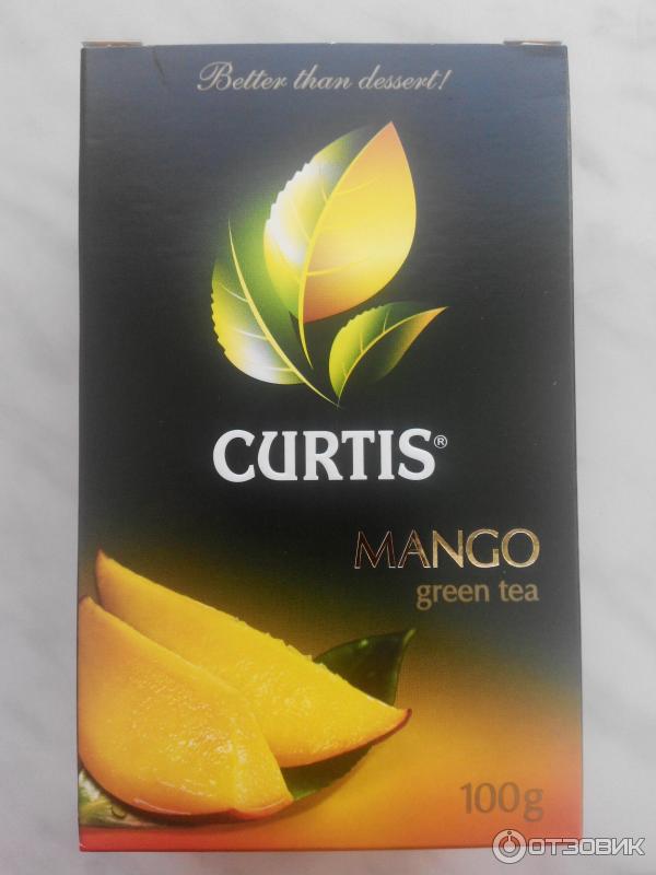 Зеленый чай Curtis Mango Green Tea фото