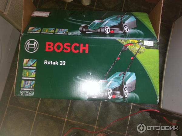 Газонокосилка электрическая Bosch Rotak 32 фото