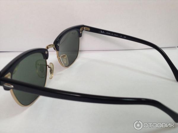 Солнцезащитные очки Ray Ban Clubmaster фото