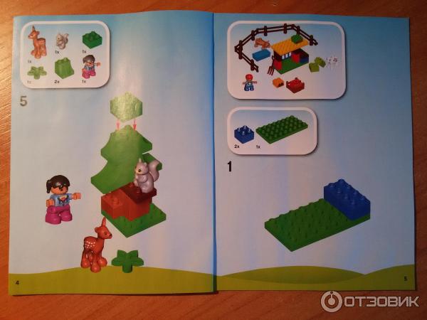 Конструктор Lego Duplo Лесные животные