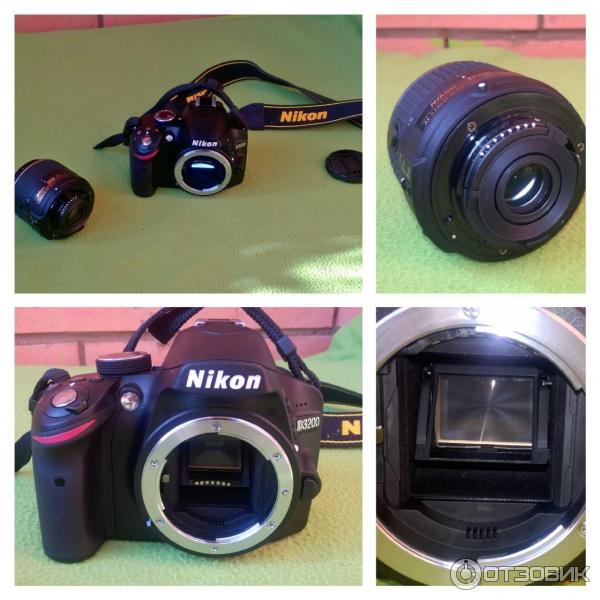 Цифровой зеркальный фотоаппарат Nikon D3200 18-55 VR II kit