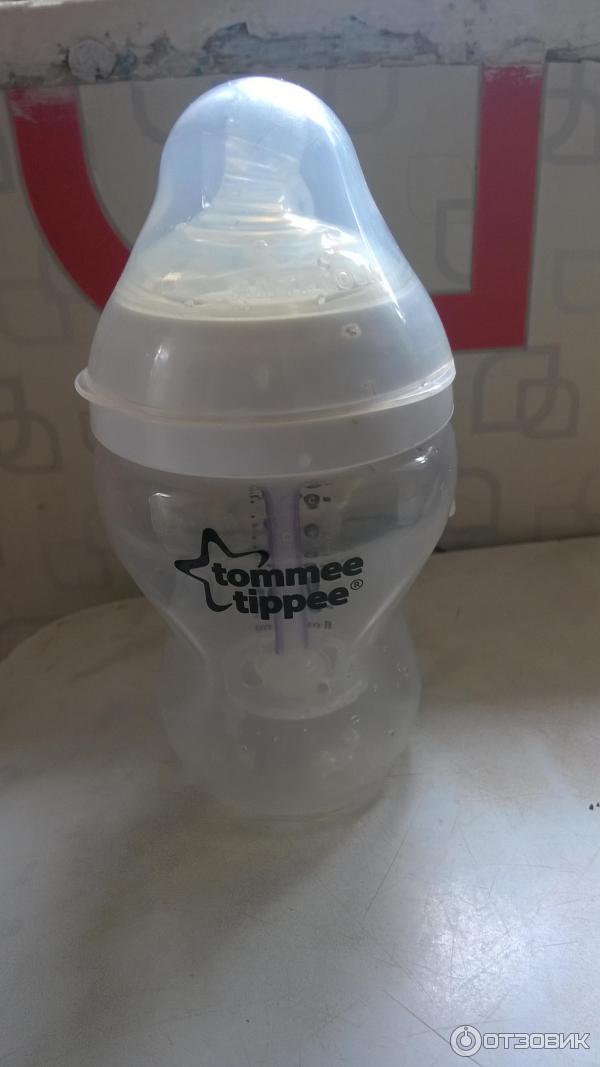 Бутылочка для кормления с термодатчиком Tommee Tippee фото