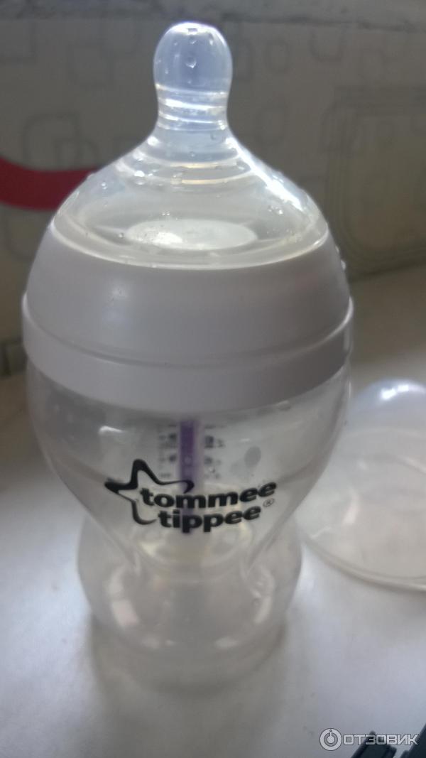 Бутылочка для кормления с термодатчиком Tommee Tippee фото