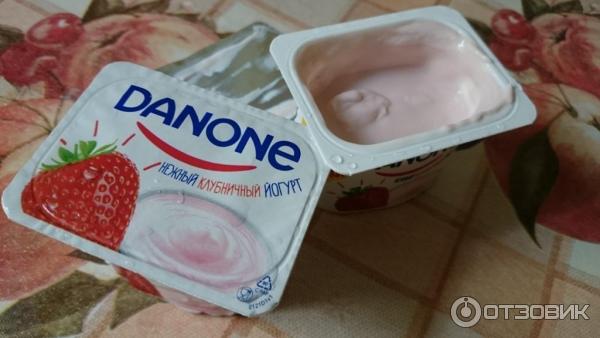 Йогурт Danone нежный