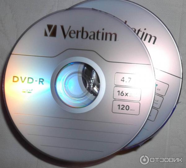 Диски DVD-R Verbatim