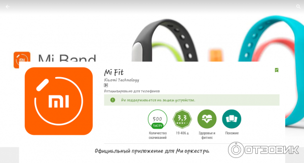 Фитнес-браслет Xiaomi Mi Band фото