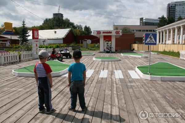 Детский аттракцион Мини-АЗС Лукойл фото