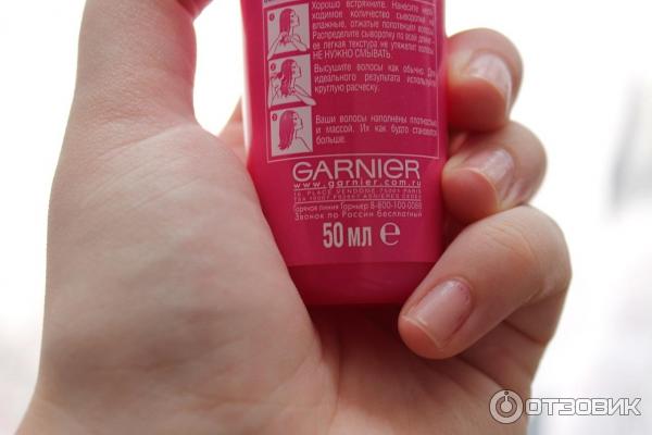 Сыворотка для волос Garnier Fructis Наполнитель массы волоса фото