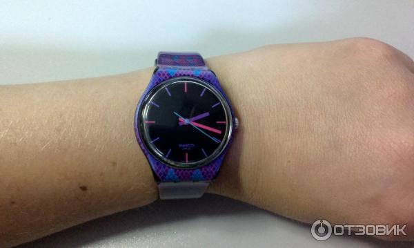 Женские часы Swatch SNAKY PURPLE фото