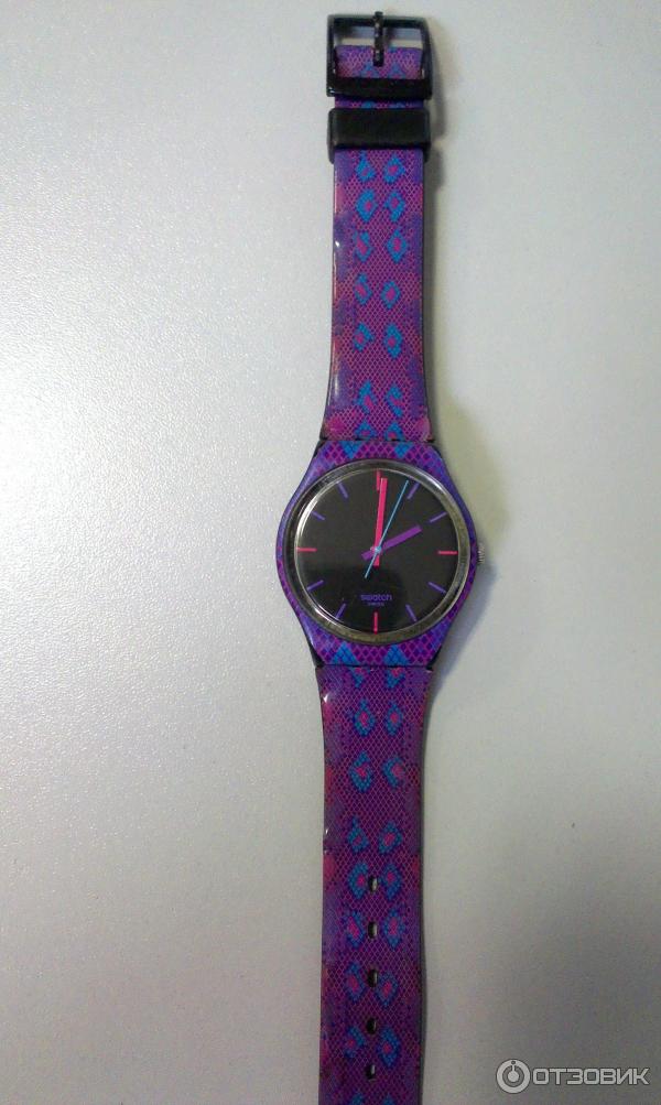 Женские часы Swatch SNAKY PURPLE фото