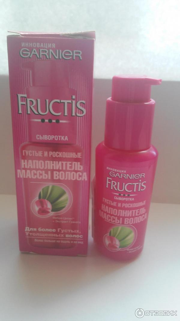 Сыворотка для волос Garnier Fructis Наполнитель массы волоса фото