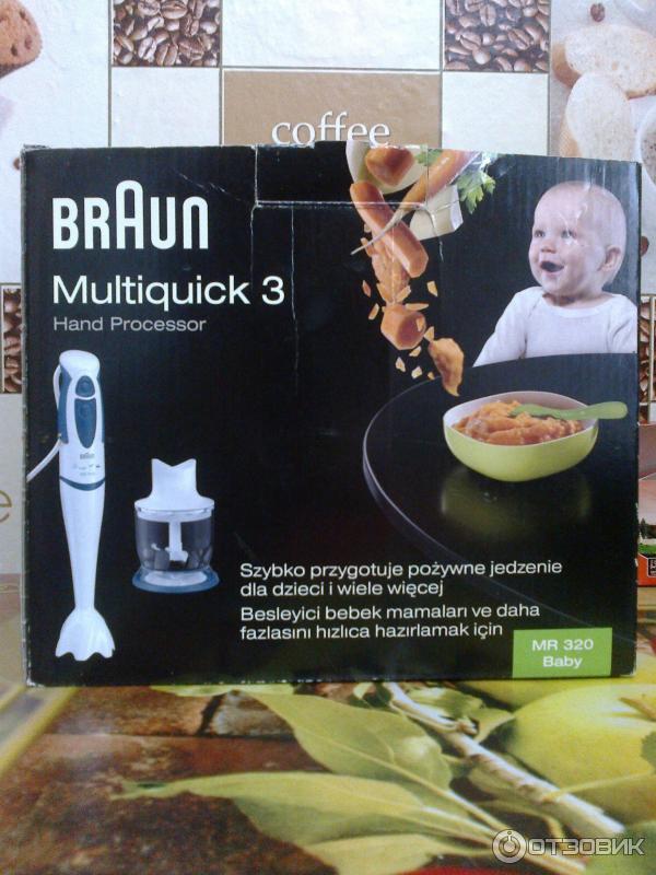 Блендер Braun Multiquick MR 320 фото