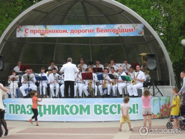 Духовой оркестр в центре парка