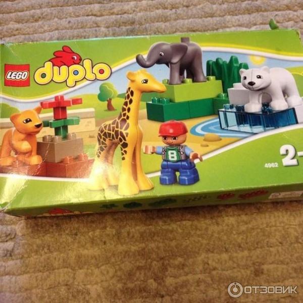 Конструктор Lego Duplo Зоопарк для малышей 4962 фото