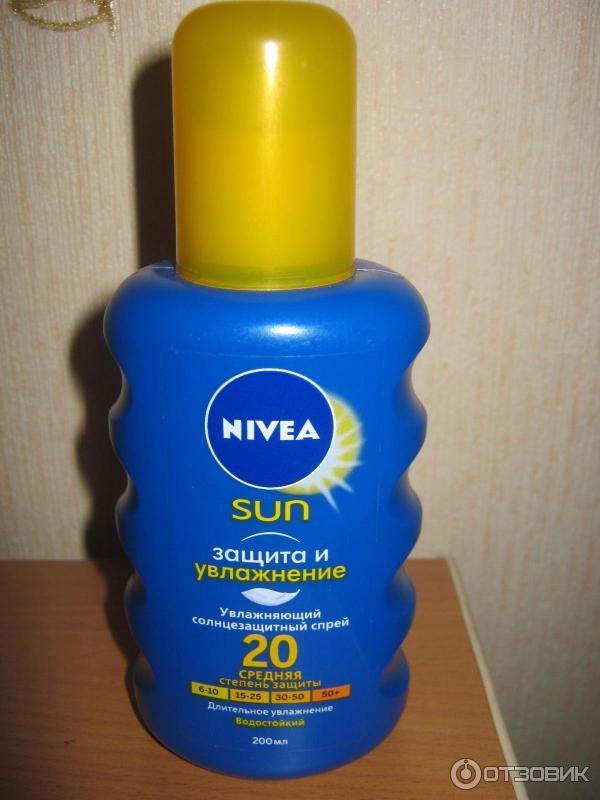 Солнцезащитный спрей Nivea Sun фото