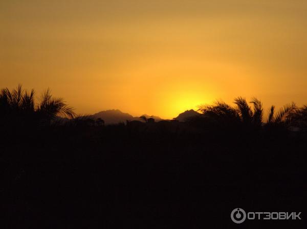 Закат в отеле Iberotel Makadi Oasis