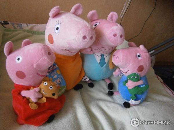 Мягкая игрушка Peppa Pig Свинка Пеппа фото