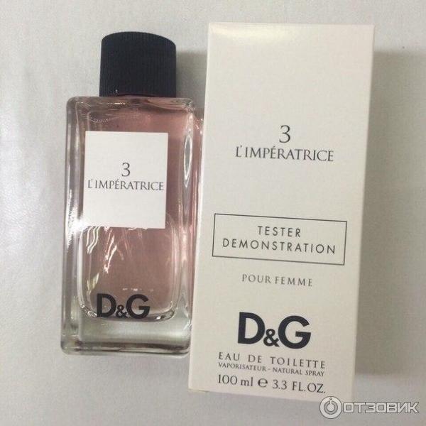 Туалетная вода D&G L'Imperatrice фото