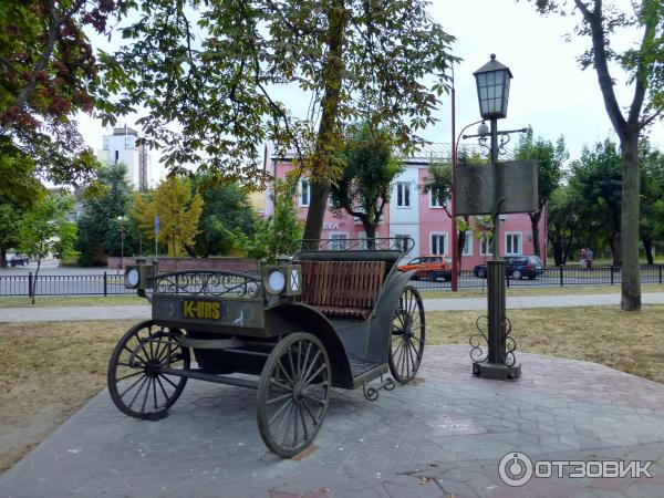 Аллея кованых фонарей (Беларусь, Брест) фото